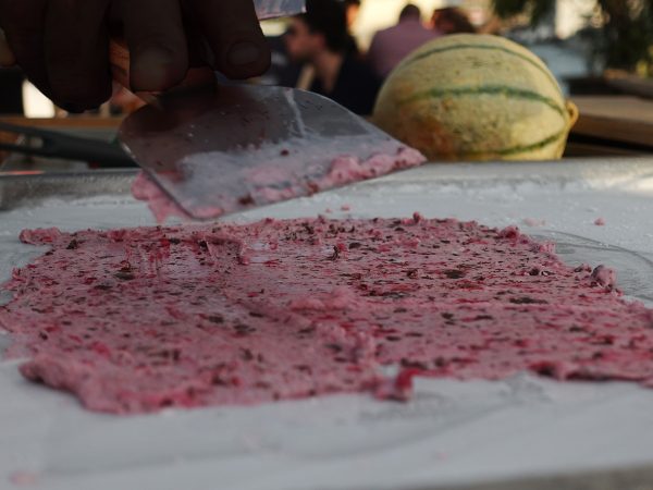 Roll ice cream